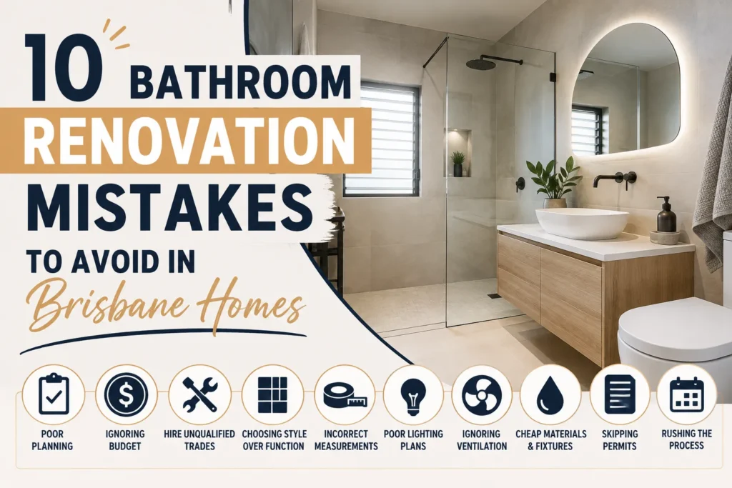 Bathroom Renovation Mistakes